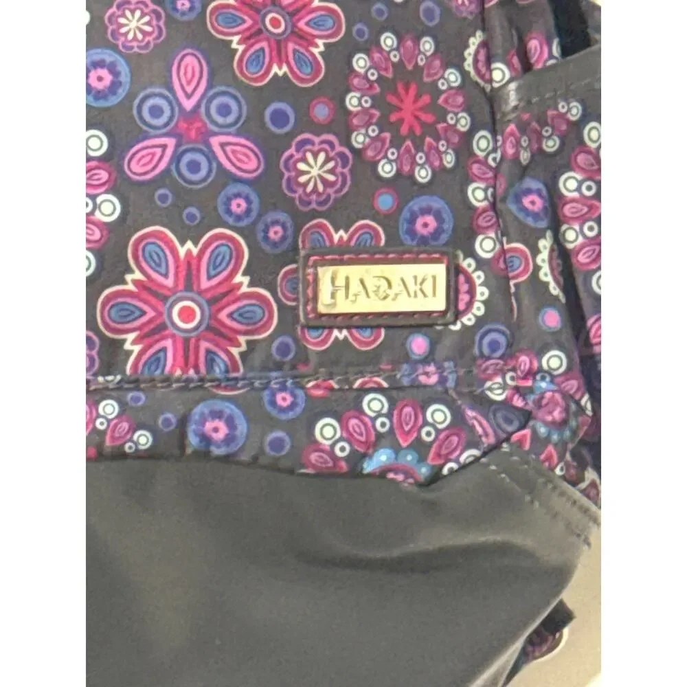 Hadaki Floral Paisley Sling Backpack Multicolor Crossbody Travel Shoulder Bag